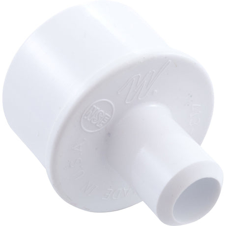 Barb Adapter, 3/4" Smooth Barb (sb) x 1-1/2" Spigot : 413-4360 - Waterway Plastics - 413-4360 - PartsForSpas.com