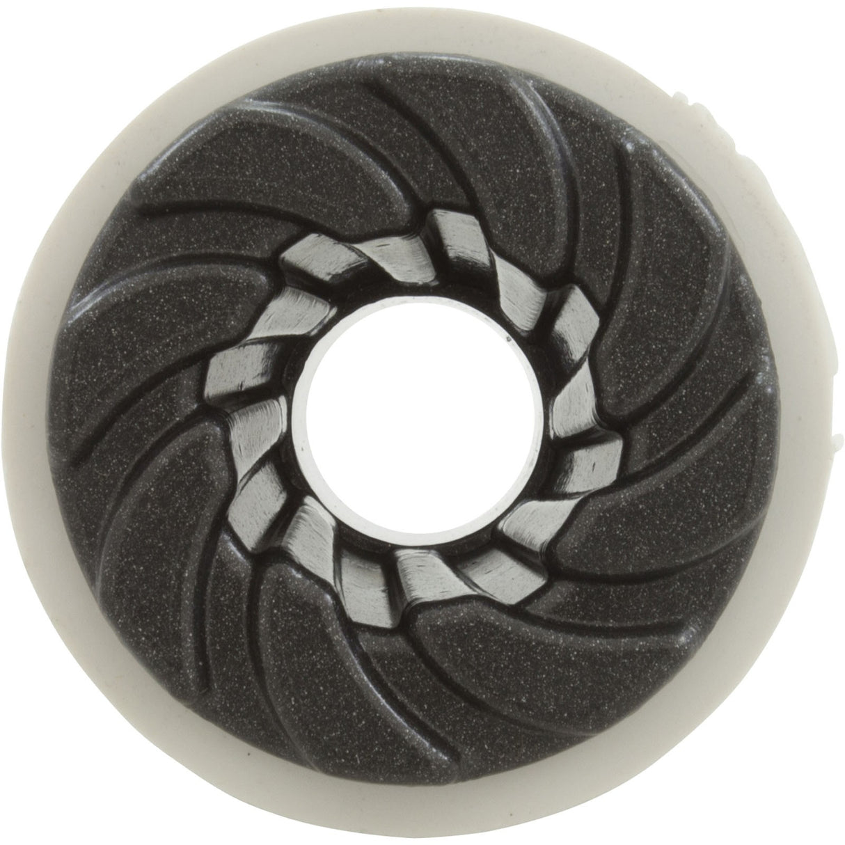 Bulkhead Fitting, Waterway, 3/4"b, Swirl, Dark Gray : 212-1839G-DSG