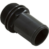 Hose Adapter, WW, 1-1/2"mpt x 1-1/2"hose, Male Smooth, Blk : 417-6141