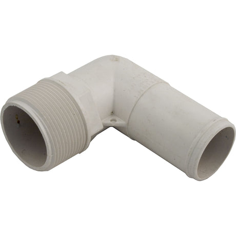 90 Elbow, 1-1/2" Male Pipe Thread x 1-1/2" Smooth Barb : 411-6540 - Waterway Plastics - 411-6540 - PartsForSpas.com