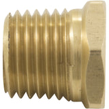 Reducer Bushing, 1/4"mpt x 1/8"fpt, Brass : 6AYW5
