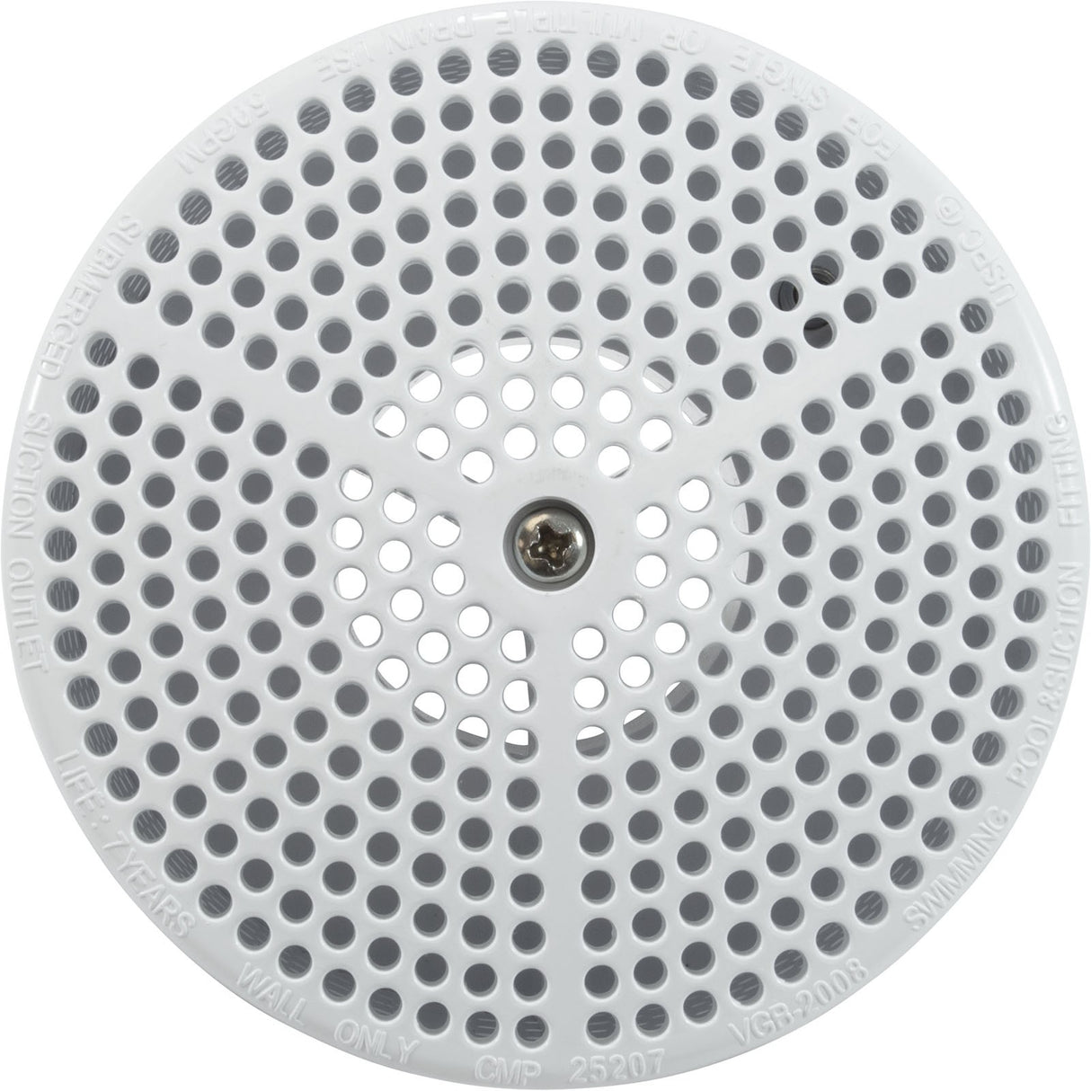 Equalizer Suction, Vgb, 1.5In Mip, White : 25207-800-000