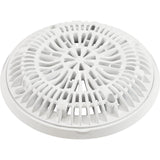 Gunite Main Drain Frame, Galaxy Lid (Av) , White : 25531-000-000