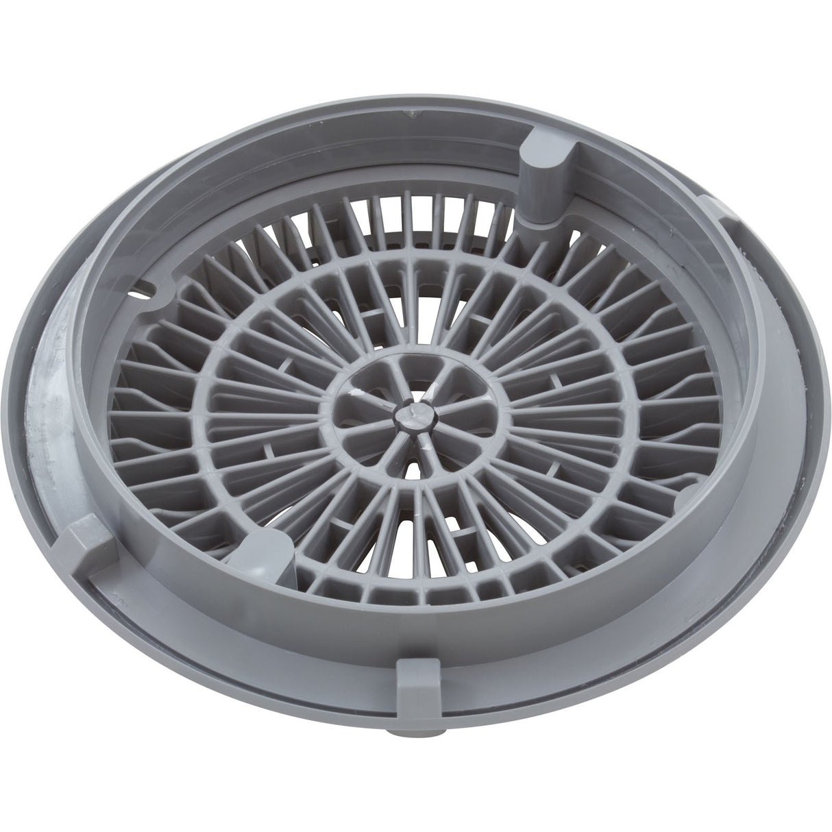 Gunite Main Drain Frame, Galaxy Lid (Av) , Gray : 25531-001-000