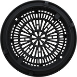Gunite Main Drain Frame, Galaxy Lid (Av) , Black : 25531-004-000