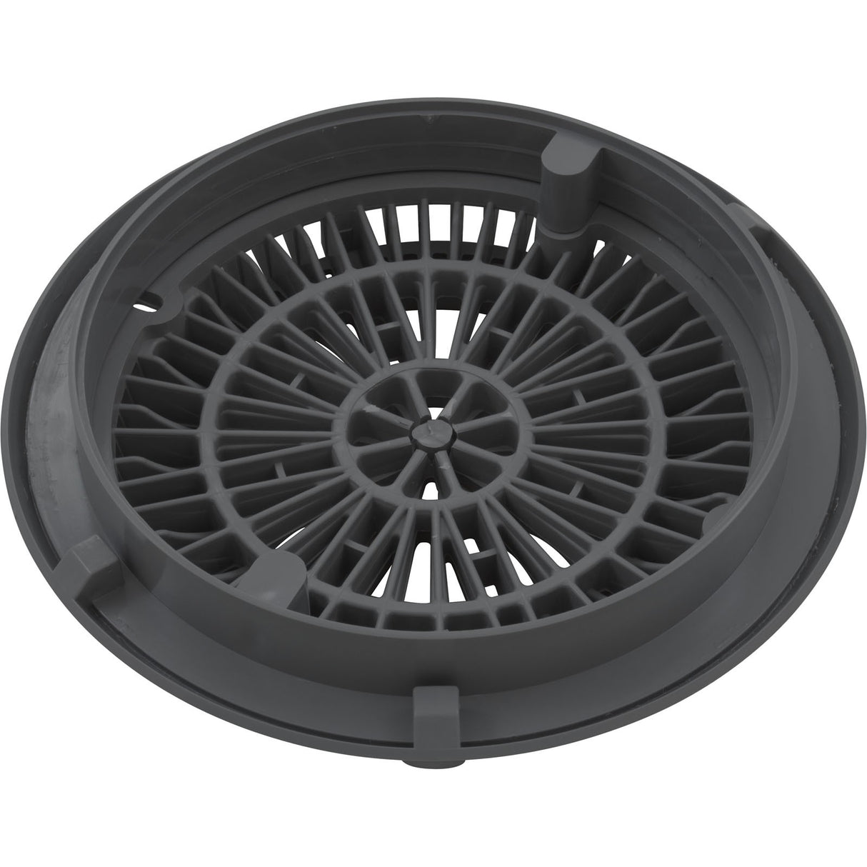 Gunite Main Drain Frame, Galaxy Lid (Av) , Dk Gray : 25531-007-000