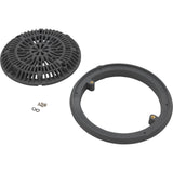 Gunite Main Drain Frame, Galaxy Lid (Av) , Dk Gray : 25531-007-000