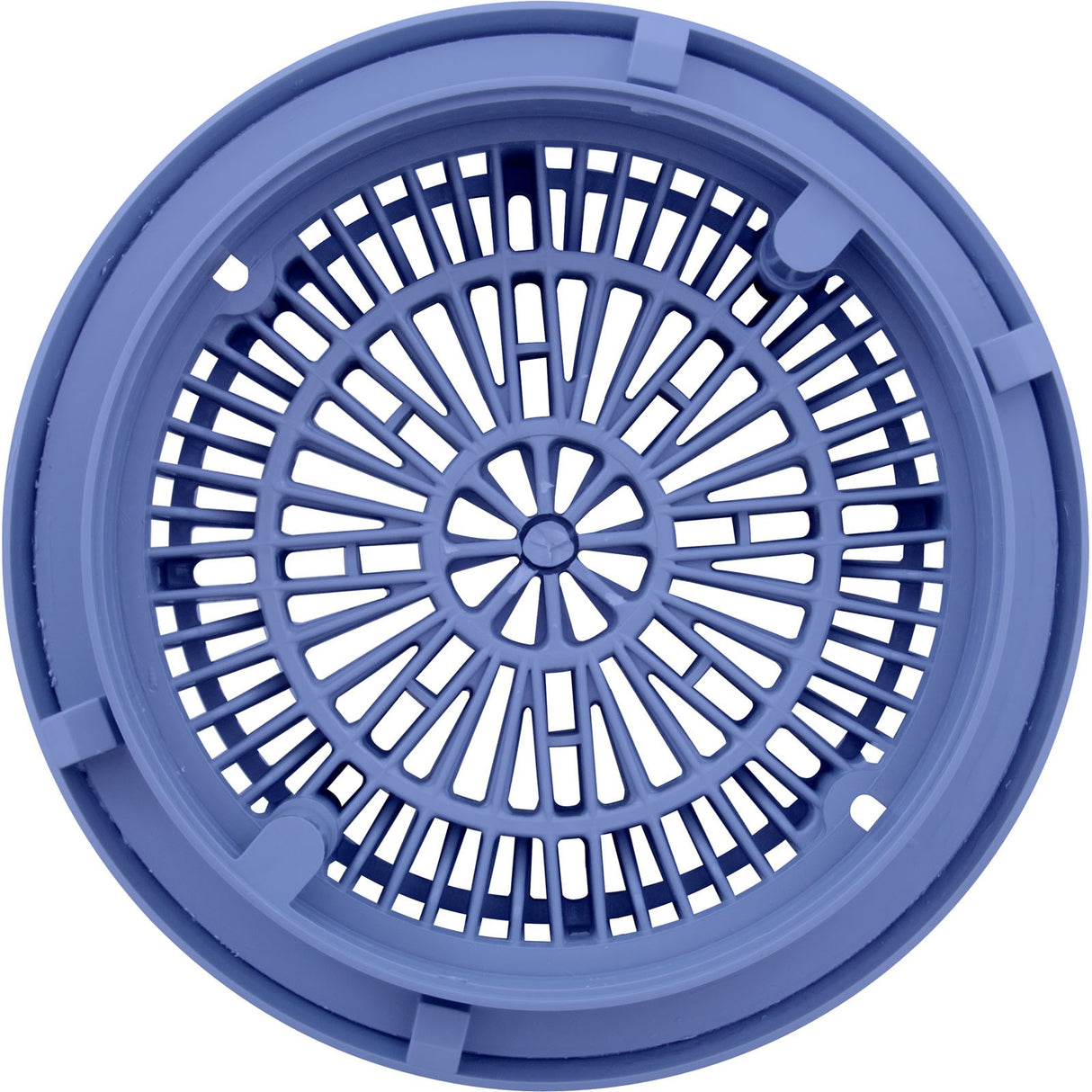 Gunite Main Drain Frame, Galaxy Lid (Av) , Lt Blue : 25531-009-000