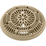 Gunite Main Drain Frame, Galaxy Lid (Av) , Tan : 25531-039-000