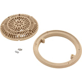 Gunite Main Drain Frame, Galaxy Lid (Av) , Tan : 25531-039-000