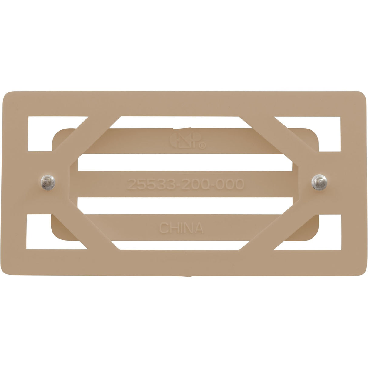 3 Bar Grate And Frame Assembly, Tan : 25533-209-000