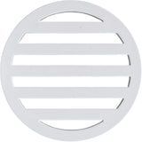 3" Round Deck Drain Cover, White : 25533-300-010
