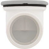 Drain Assy, Low Profile, 3/4"Socket/1"Spg., Gray : 640-0407