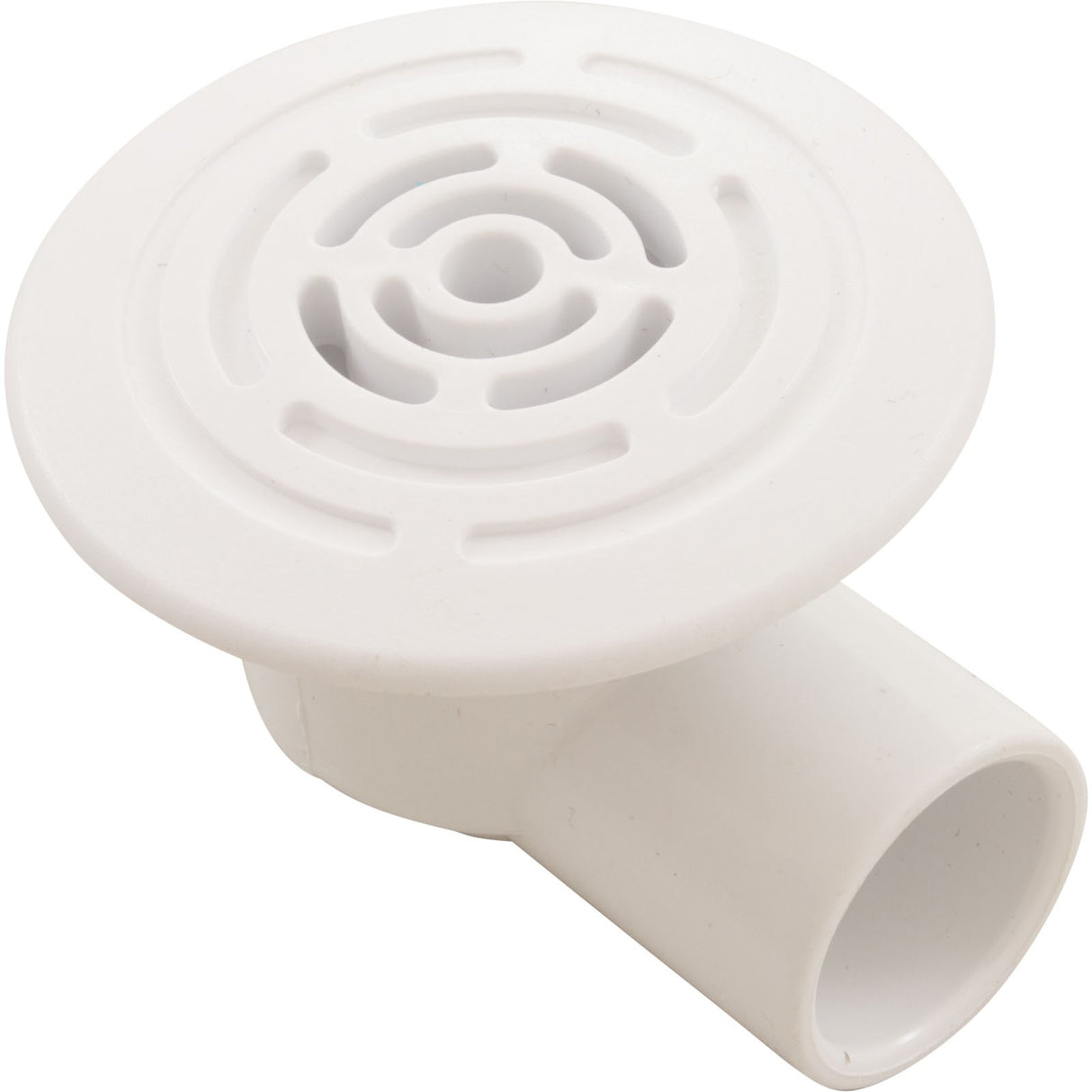 Lrg Face Lo Pro Drain Assembly, 1/2"S - White : 640-0430