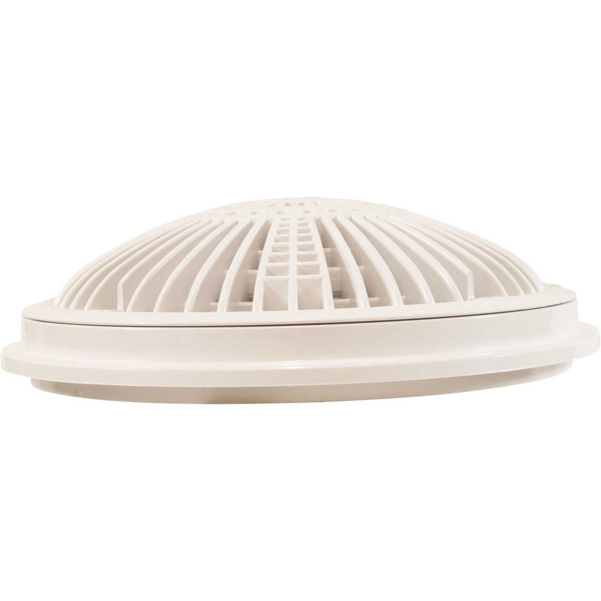Main Drain Cover & Frame, Waterway Tru Flo 8", White, VGB : 640-1800 V