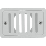 2"X4" Deck/Gutter Drain 2"S/Fpt Asy-Wht : 640-2900