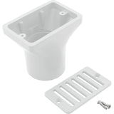 2"X4" Deck/Gutter Drain 2"S/Fpt Asy-Wht : 640-2900
