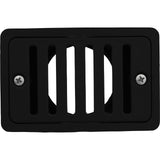 2"X4" Deck/Gutter Drain 2"S/Fpt Asy-Blk. : 640-2901