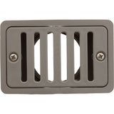 2"X4" Deck/Gutter Drain 2"S/Fpt Asy-Gry. : 640-2907