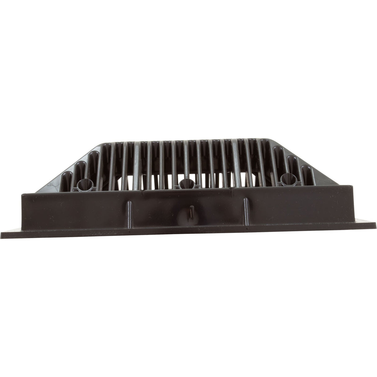 Main Drain Grate, Waterway, 9"x 9", with Frame (2011) , Black : 640-4791 V
