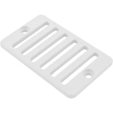 2"X 4" Deck/Gutter Drain Grate-Wht. : 642-2800