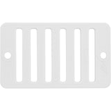 2"X 4" Deck/Gutter Drain Grate-Wht. : 642-2800