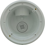 Main Drain, WW Anti Vortex, 8" Round, Gun, 2"s, Side, White : 640-2520 V
