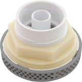 Suct Assy, WW 3-1/2" Hi-Flow, 2-3/8"hs, 1-1/2"s, Gry, w/o Vac Brk : 640-3257V