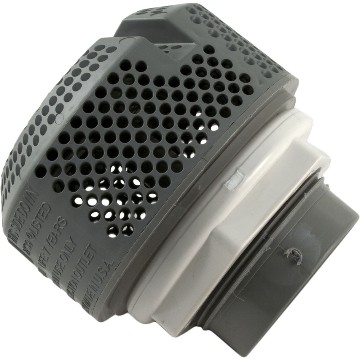 Suction Assy, WW Ultra Hi-Flow, Tall, 2-3/8"hs, 1-1/2"s, Gry : 640-3497 V