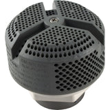 Suction Assy, WW Ultra Hi-Flow, Tall, 2-3/8"hs, 1-1/2"s, Gry : 640-3497 V