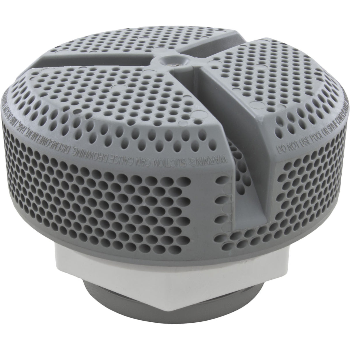 Suction Assembly, WW 5" Ultra Flo, 3-1/4"hs, 2-1/2"s, Gray : 640-3937 VP