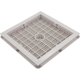 Main Drain Assembly, Aquastar, 12" Square Wave, White : WAV12WR101