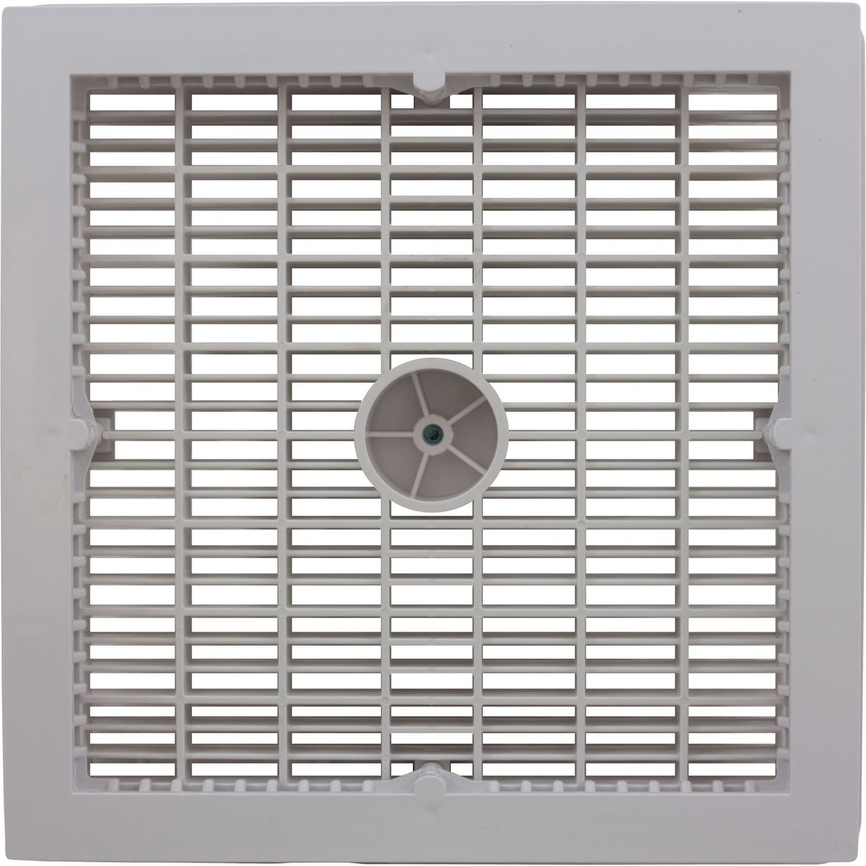 Main Drain Assembly, Aquastar, 12" Square Wave, White : WAV12WR101