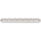 Channel Drain Cover, Aquastar, 32", Anti-Entrap, w/Frame, Wht : 32CDAVFR101