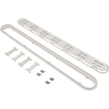 Channel Drain Cover, Aquastar, 32", Anti-Entrap, w/Frame, Wht : 32CDAVFR101