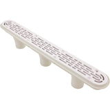 Channel Drain, Aquastar, 32", Flat Grate, For Concrete, White : 32CDFL101