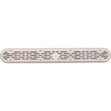Channel Drain, Aquastar, 32", Flat Grate, For Concrete, White : 32CDFL101