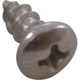 Screw, Pentair Sta-Rite Vinyl Main Drain, Frame, 8 x 3/8" : 37207-0825