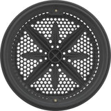 Main Drain Grate, PentairStarGuard, 8", 112gpm, Dark Gry, Lg Ring : 500101