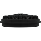 Main Drain Grate, PentairStarGuard, 8", 112gpm, Black, Long Ring : 500100