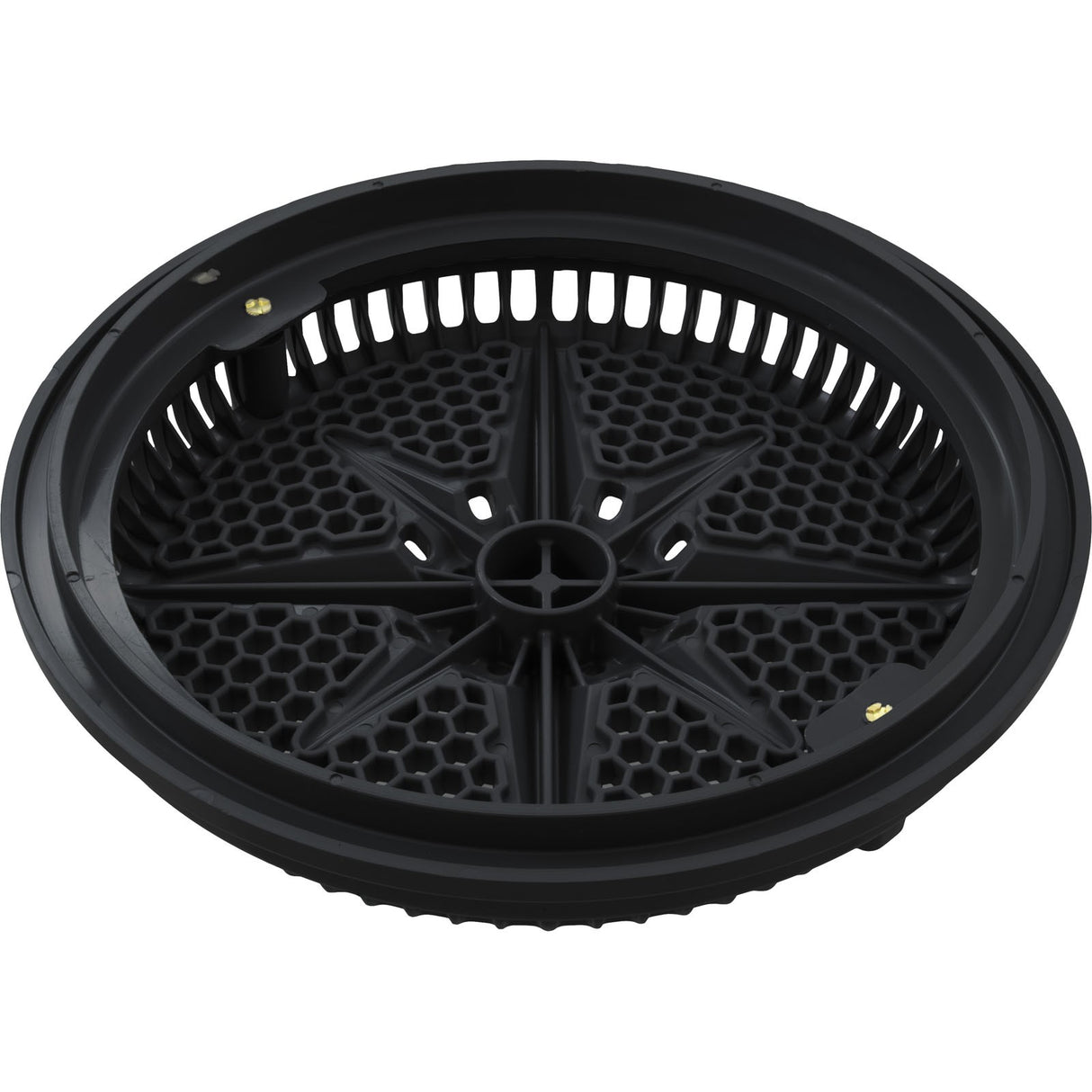 Main Drain Grate, PentStarGuard, 8", 112gpm, Blk, qty 2, Shrt Ring : 500145