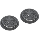 Main Drain Grate, PentStarGuard, 8", 112gpm, DrkGry, qty 2, Lg Rng : 500142