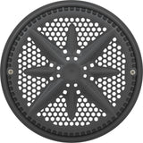 Main Drain Grate, PentStarGuard, 8", 112gpm, DrkGry, qty 2, Lg Rng : 500142