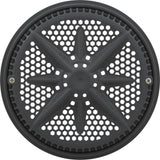 Main Drain Grate, PentStarGuard, 8", 112gpm, DrkGry, qty2, Sh Ring : 500146