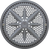 Main Drain Grate, PentairStarGuard, 8", 112gpm, Gray, Short Ring : 500106