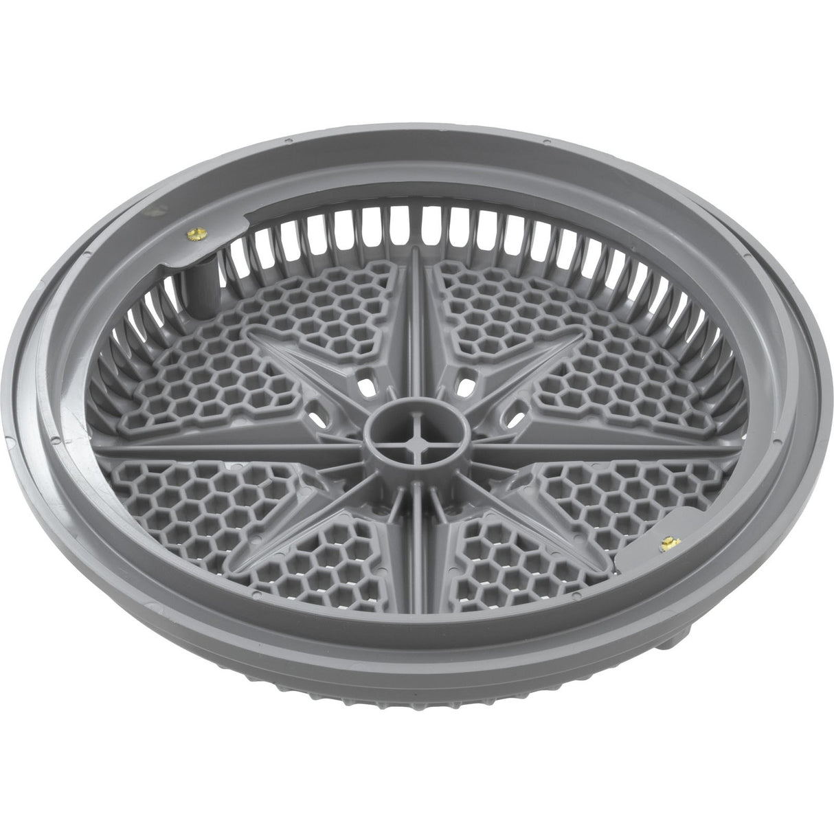 Main Drain Grate, PentStarGuard, 8", 112gpm, Gry, qty 2, Shrt Ring : 500147