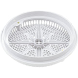 Main Drain Grate, PentStarGuard, 8", 112gpm, Wht, qty 2, Long Ring : 500140