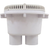 Main Drain, PentStarGuard, 8", 112gpm, 2-2"Btm Port, ABS, Wht, qty2 : 500120