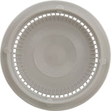 Main Drain Grate, Afras, Anti Vortex, 7-3/4"dia, Wht, w/Ring&Scrw : 10064W