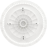 Main Drain Grate, Afras, 11-1/8" dia, w/Screws, White : 10064AW